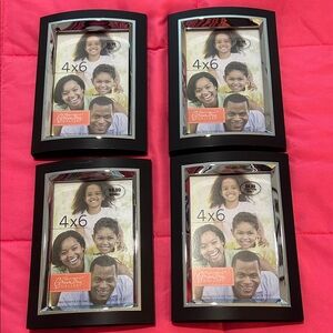 Black and Silver Picture Frame Set by Greentree Gallery